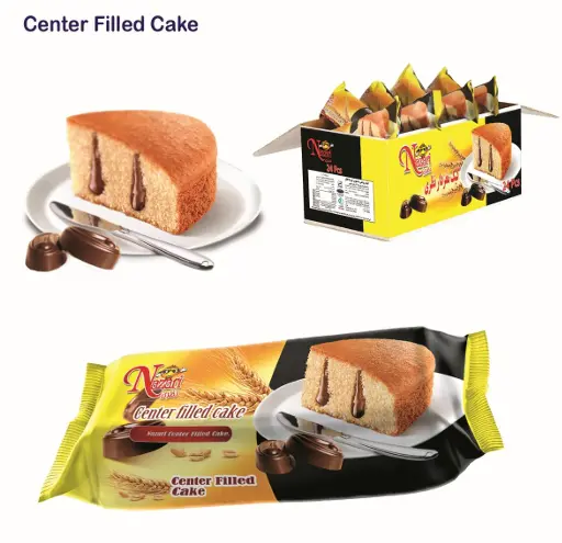 Center filled cake 