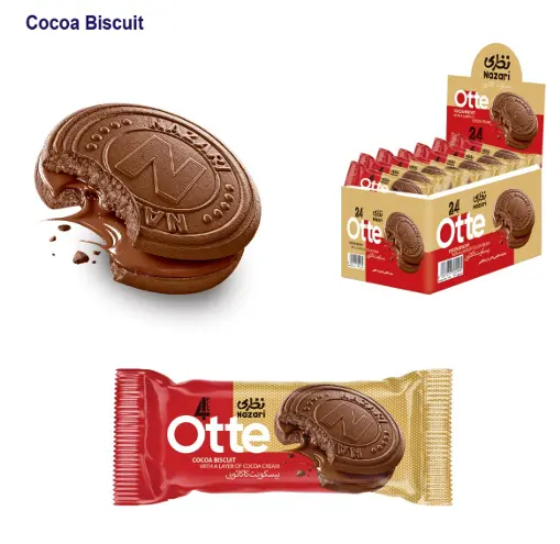 1240 - Nazari Otte Cocoa biscuit with layer of cocoa cream