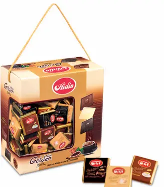 6484 - Aidin Milk Dark & White Chocolate