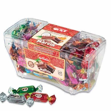 6242 - Aidin Center filled milk & dark choclate 