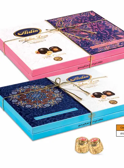 6107- 78% dark choclate with hazelnut 