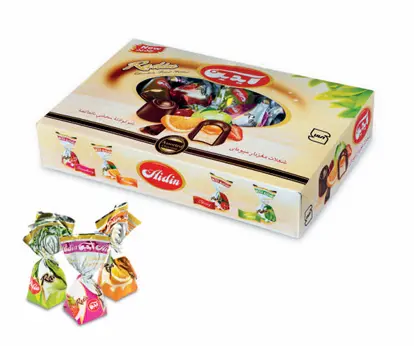 Choclate with fruit marmalade