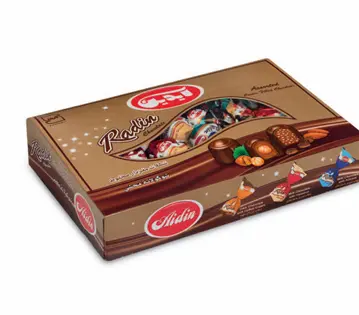 6584 - Aidin Center filled milk dark choclate 