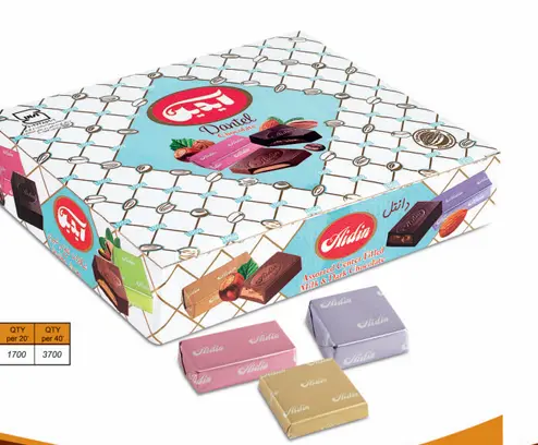 6467 - aidin Assorted center filled milk & dark chocolate 