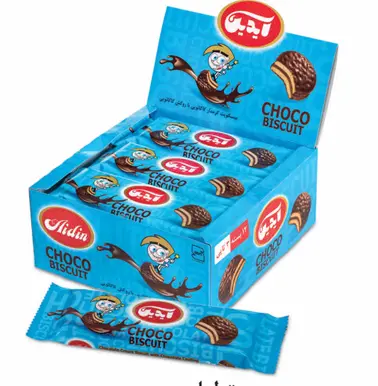 8800 - Aidin Cchocolate cream biscuit with chocolate coating 
