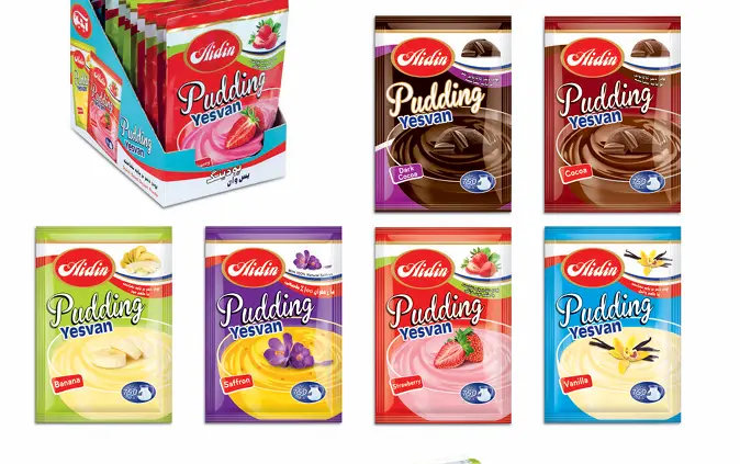 Strach based dessert powder 