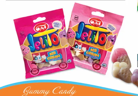 50281 - Aidin Coffee vanilla & fruit flavoured gummy candy 