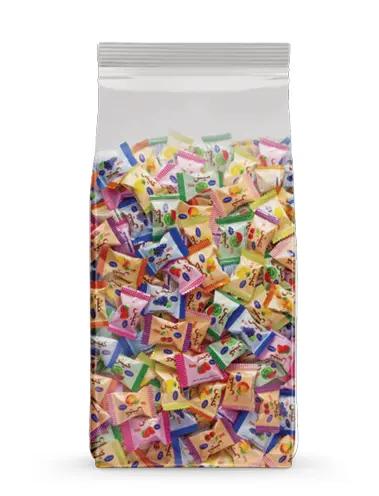 Kish candy with jelly center filled 