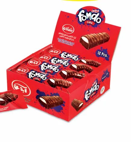 7002 - aidin fondo cake cocoa cake marshmallow filling coated with cocoa