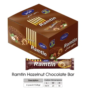  Shoniz Ramtin Hazelnut Chocolate Bar