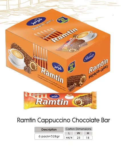  Shoniz Ramtin Cappuccino Chocolate Bar
