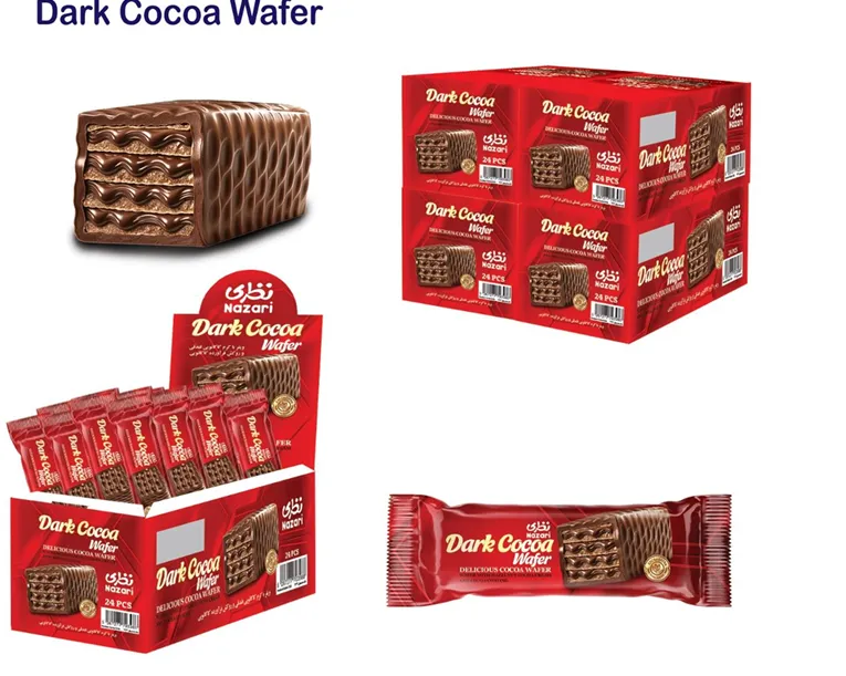 1222 - Nazari dark cocoa wafer 