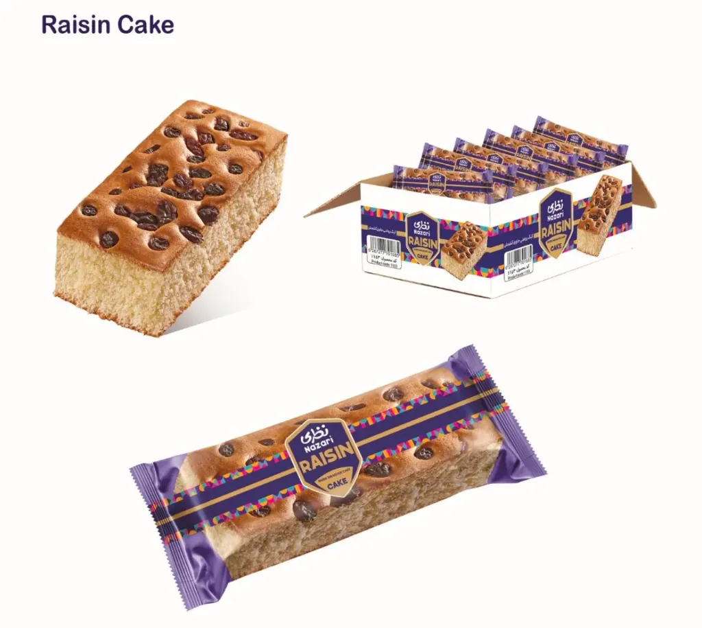 1249 - Nazari Raisin Breakfast cake